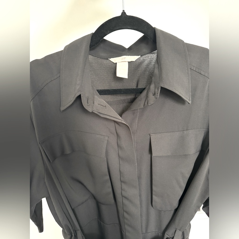 H&M Short Sleeve Utility Dress - M